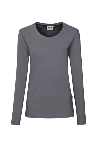 HAKRO Damen Longsleeve Mikralinar®, anthrazit