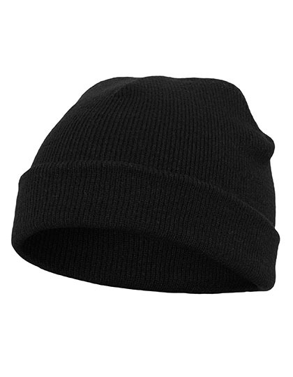 FlexFit Heavyweight Beanie Mütze, schwarz