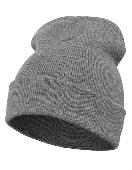 FlexFit Flexfit Heavyweight Long Beanie Mütze, heather grey