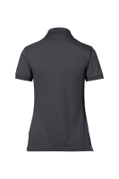 HAKRO COTTON TEC® Damen Poloshirt, karbongrau, 3XL