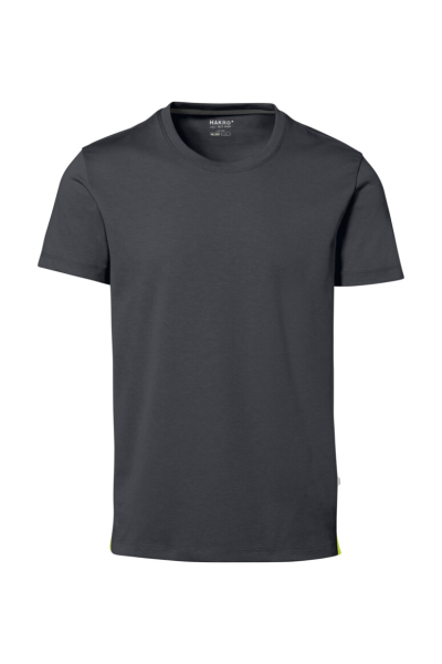 HAKRO Cotton Tec® T-Shirt, karbongrau