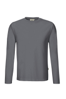 HAKRO Longsleeve MIKRALINAR®, anthrazit, S