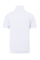 HAKRO Zip-Shirt Piqué MIKRALINAR® ECO, weiss, 3XL