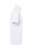 HAKRO Zip-Shirt Piqué MIKRALINAR® ECO, weiss, 3XL