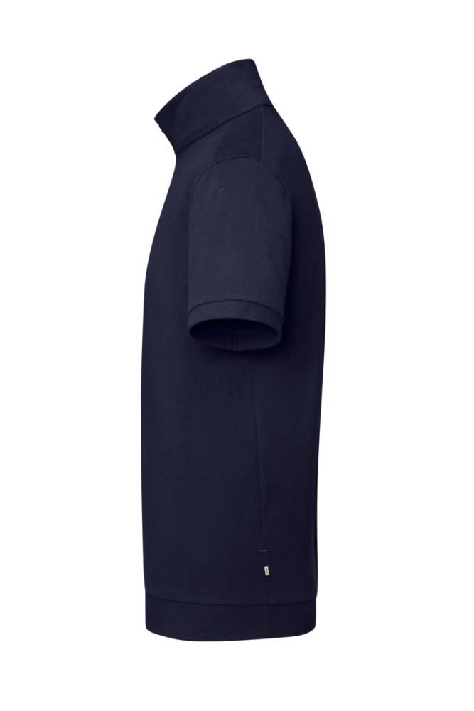 HAKRO Zip-Shirt Piqué MIKRALINAR® ECO, tinte, L