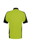 HAKRO Poloshirt Contrast Mikralinar® Eco, kiwi/schwarz