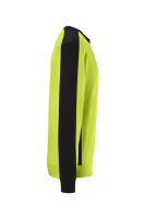 HAKRO Sweatshirt Contrast Mikralinar® Eco, kiwi/schwarz