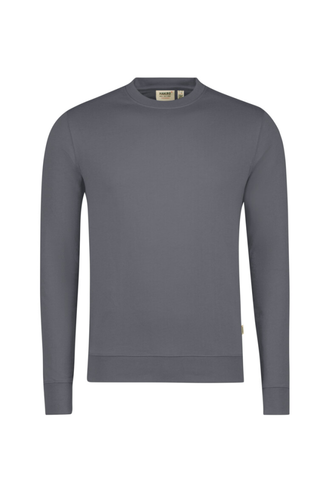 HAKRO Sweatshirt MIKRALINAR® ECO, anthrazit, L