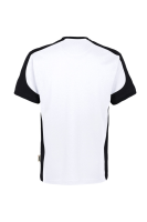 HAKRO T-Shirt Contrast Mikralinar® Eco, weiss/schwarz