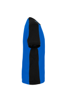 HAKRO T-Shirt Contrast Mikralinar® Eco, royalblau/schwarz