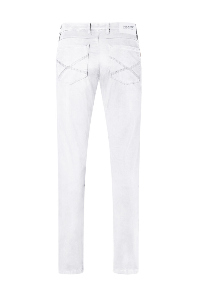HAKRO Chinohose X-Stretch, weiss, S