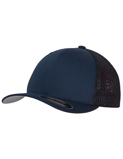FlexFit Mesh Trucker Cap 6511navy