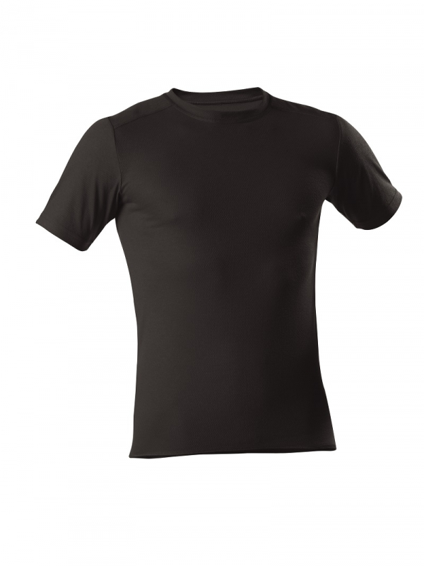 Confortrust Thermo Oberteil Kurzarm Schwarz