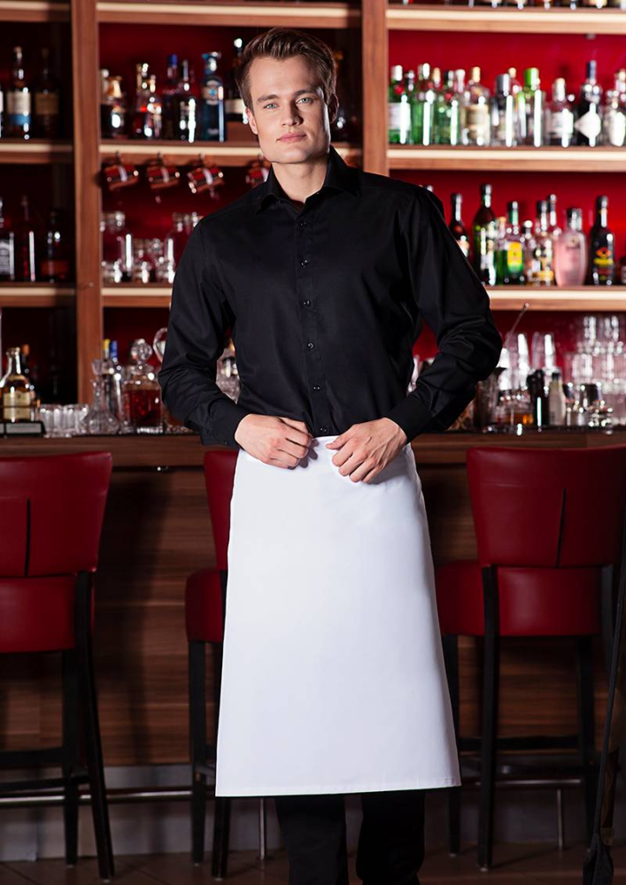 Karlowsky Bistroschürze Basic, weiss