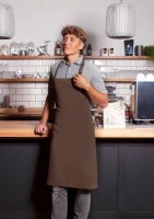 Karlowsky Latzschürze Basic mit Schnalle, hellbraun