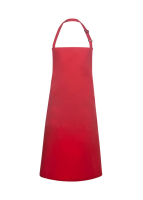 Karlowsky Latzschürze Basic mit Schnalle, rot
