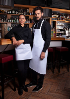 Karlowsky Vorbinder Basic mit Tasche, weiss