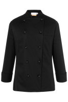 Karlowsky Damenkochjacke Agathe, schwarz, 48