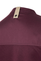 Karlowsky Langarm Damenkochjacke green-generation aubergine 46