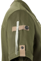 Karlowsky Kurzarm Damenkochjacke green-generation moosgrün