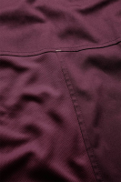 Karlowsky Kurzarm Kochjacke green-generation, Herren aubergine
