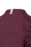 Karlowsky Kurzarm Kochjacke green-generation, Herren aubergine