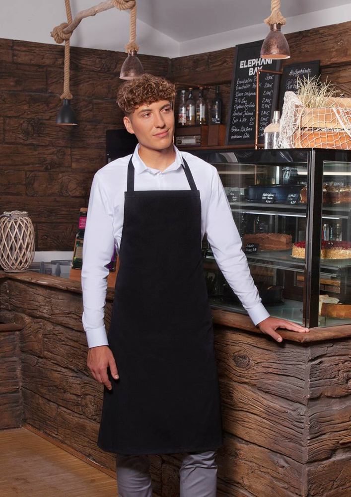 Karlowsky Latzschürze Faro, schwarz