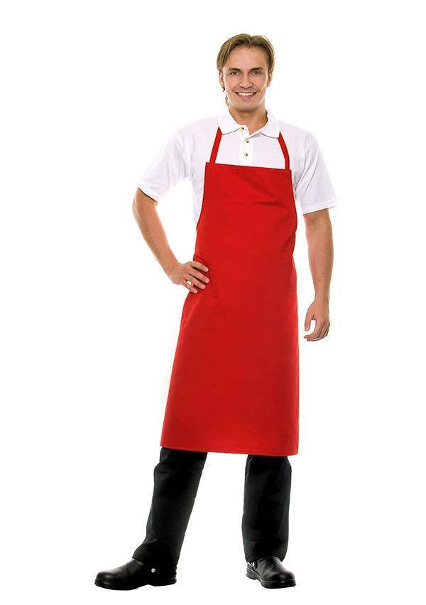 Karlowsky Latzschürze Faro, rot