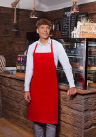 Karlowsky Latzschürze Faro, rot