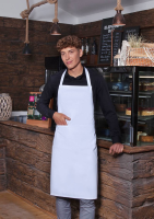 Karlowsky Latzschürze Denmark, 75 x 95 cm, weiss