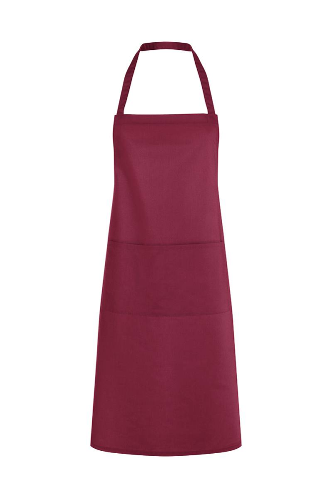 Karlowsky Latzschürze Denmark, 75 x 95 cm, bordeaux