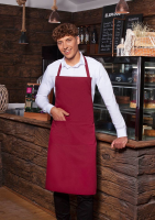Karlowsky Latzschürze Denmark, 75 x 95 cm, bordeaux