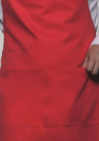 Karlowsky Latzschürze Denmark, 75 x 95 cm, rot