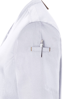 Karlowsky Langarm Damenkochjacke green-generation weiss 58