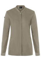 Karlowsky Langarm Damenkochjacke green-generation salbei 42