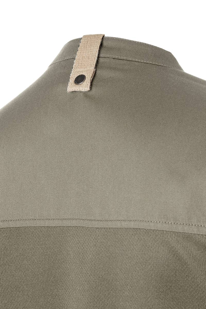 Karlowsky Langarm Damenkochjacke green-generation salbei 42