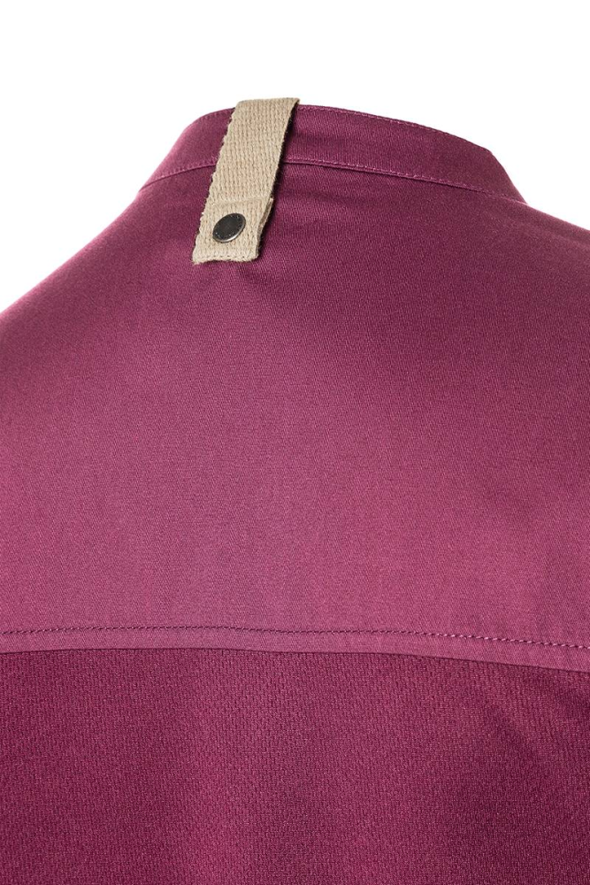 Karlowsky Langarm Damenkochjacke green-generation fuchsia 36