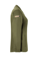 Karlowsky Langarm Damenkochjacke green-generation moosgrün 36