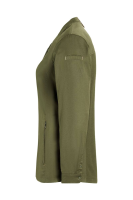 Karlowsky Langarm Damenkochjacke green-generation moosgrün 36