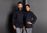 Karlowsky Damenkochjacke Larissa, schwarz