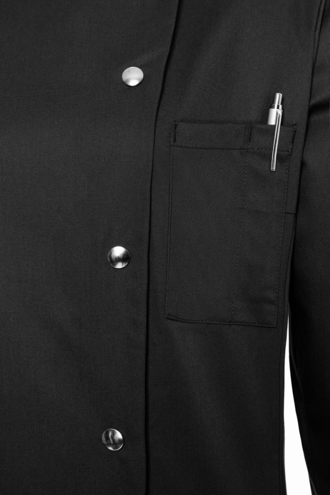 Karlowsky Damenkochjacke Larissa, schwarz