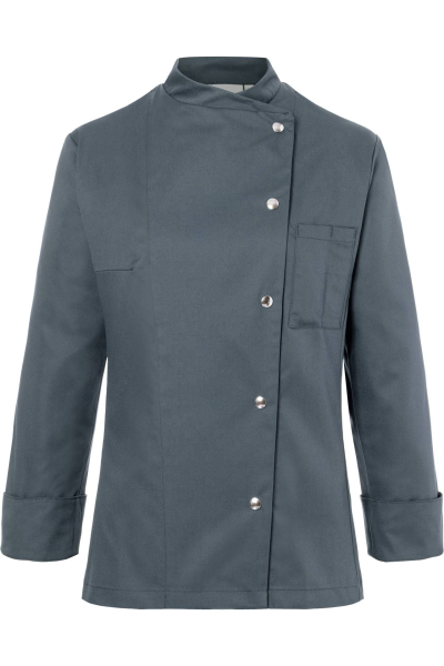 Karlowsky Damenkochjacke Larissa, anthrazit