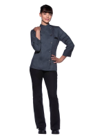 Karlowsky Damenkochjacke Larissa, anthrazit