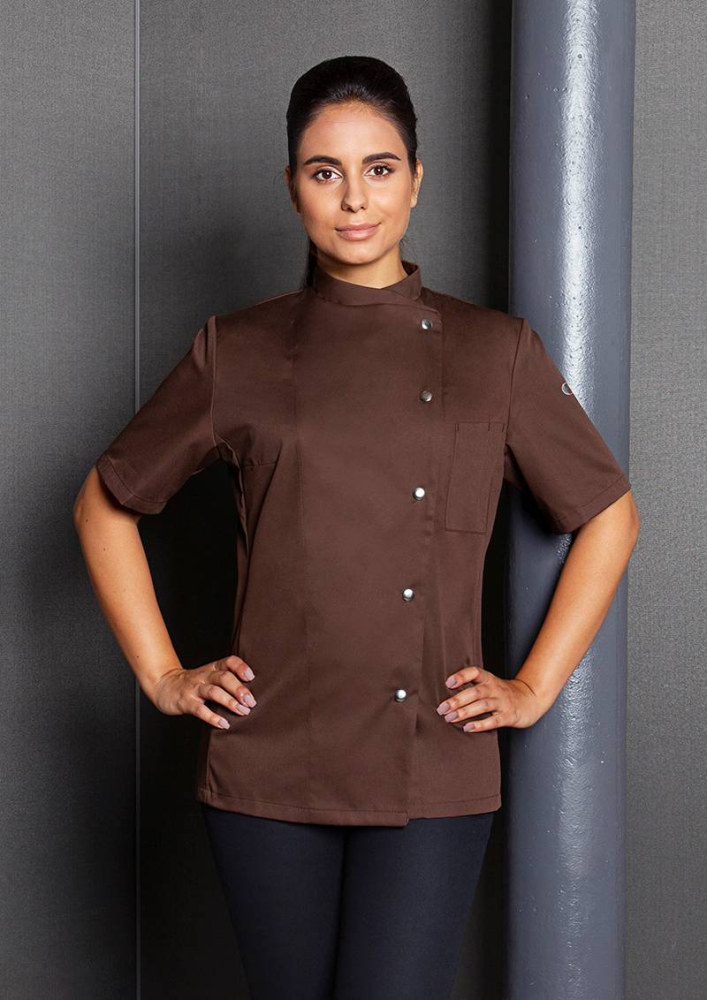 Karlowsky Damenkochjacke Greta, hellbraun