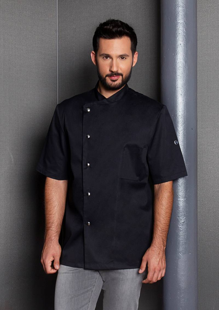 Karlowsky Kochjacke Gustav, schwarz