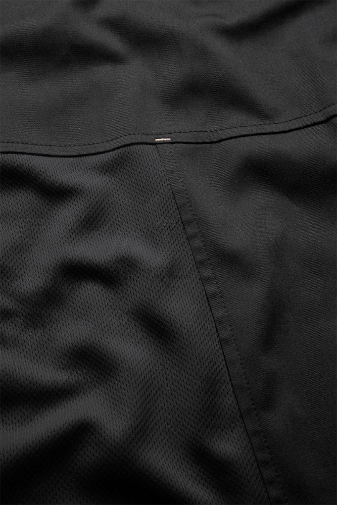Karlowsky Langarm Kochjacke green-generation, Herren schwarz