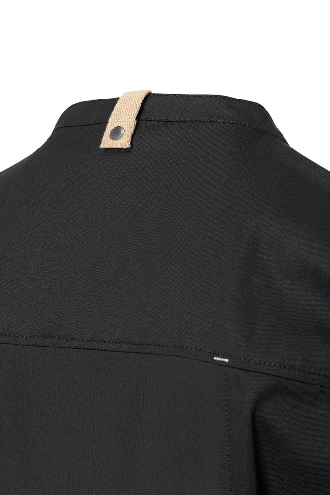 Karlowsky Langarm Kochjacke green-generation, Herren schwarz