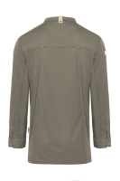 Karlowsky Langarm Kochjacke green-generation, Herren salbei