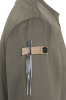 Karlowsky Langarm Kochjacke green-generation, Herren salbei
