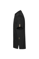 Karlowsky Kurzarm Kochjacke green-generation, Herren schwarz